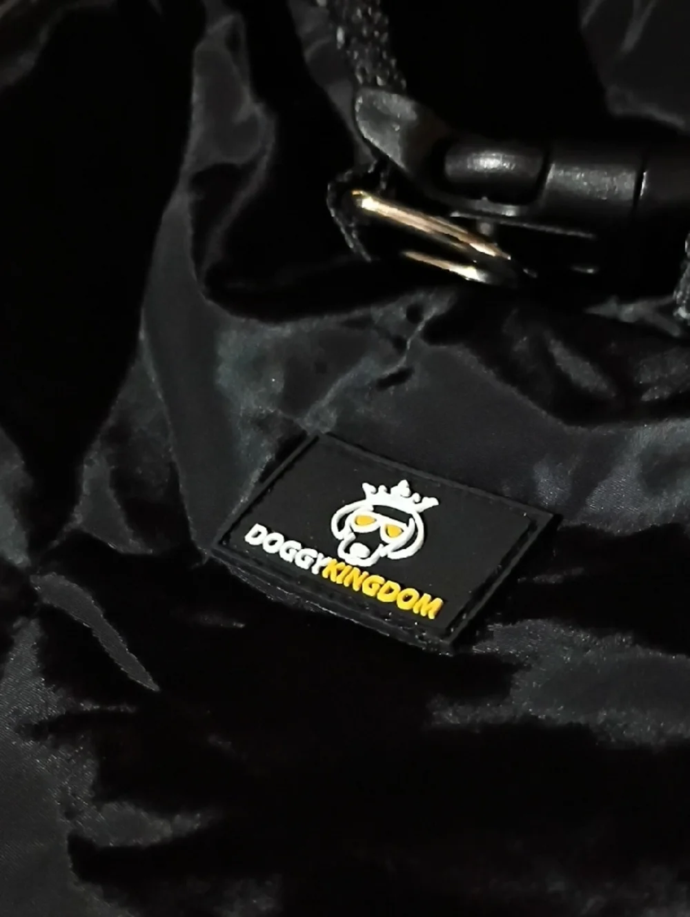 Doggy Kingdom Black Reflective Dog Harness Jacket